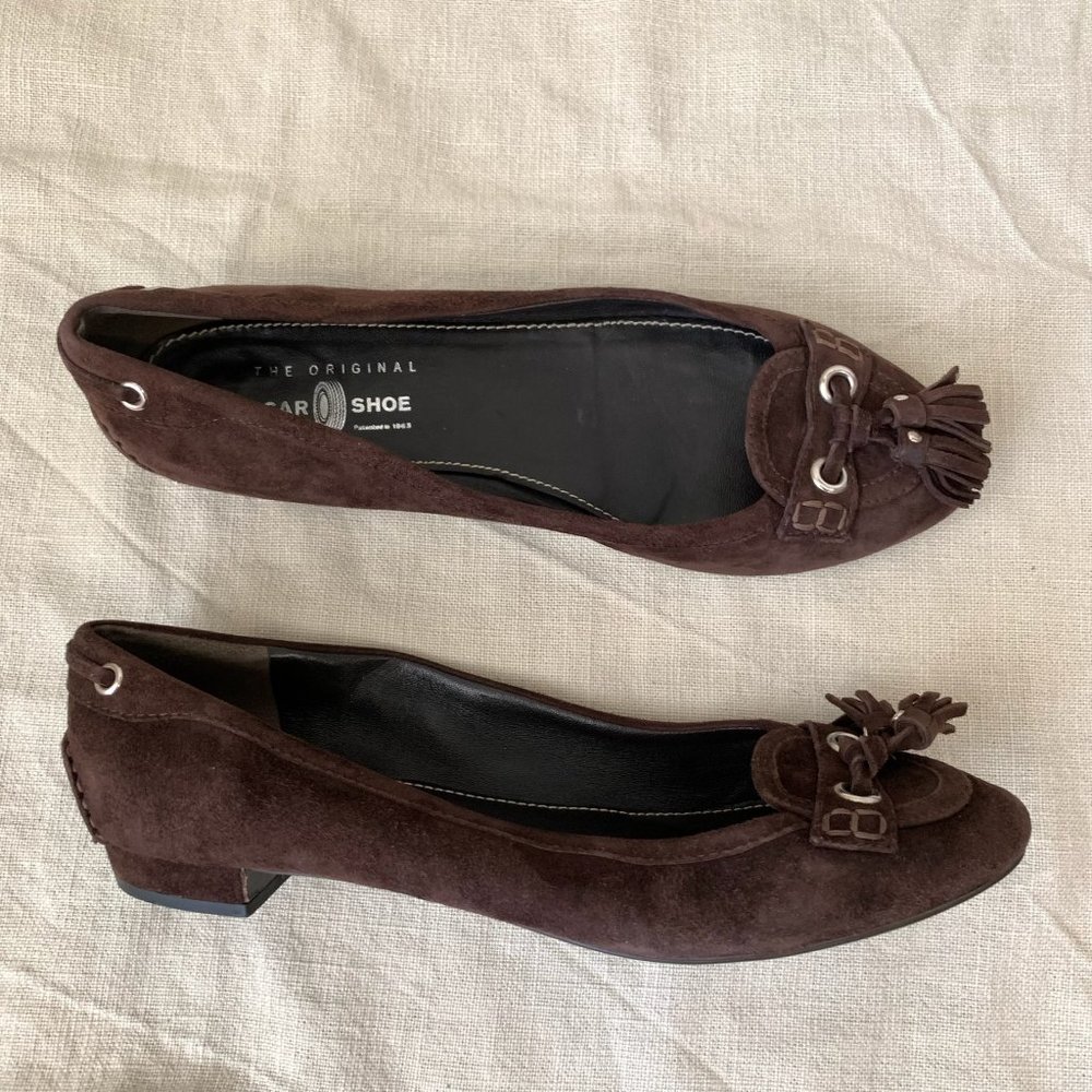 THE ORIGINAL CAR SHOE Women's Loafers Flats Tassels